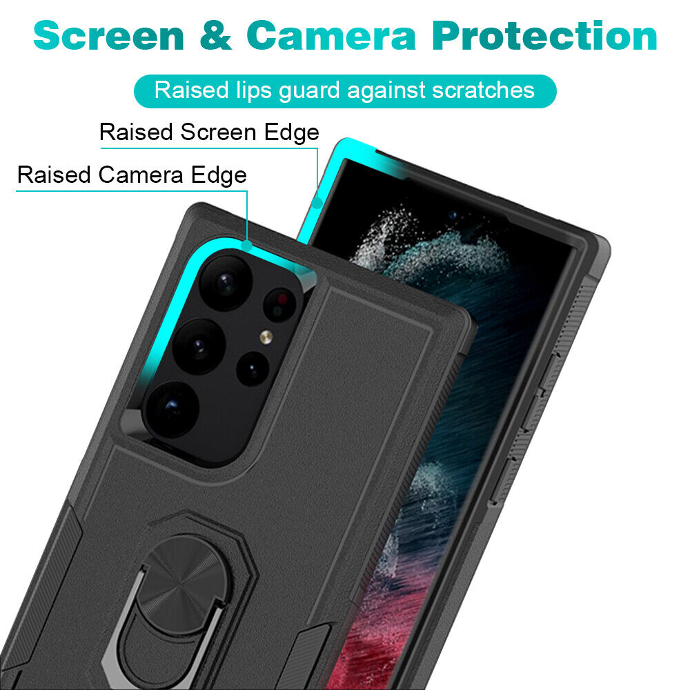 Étui à anneau robuste pour Samsung Galaxy S24 Ultra Étui à anneau robuste pour Samsung Galaxy S24 Ultra